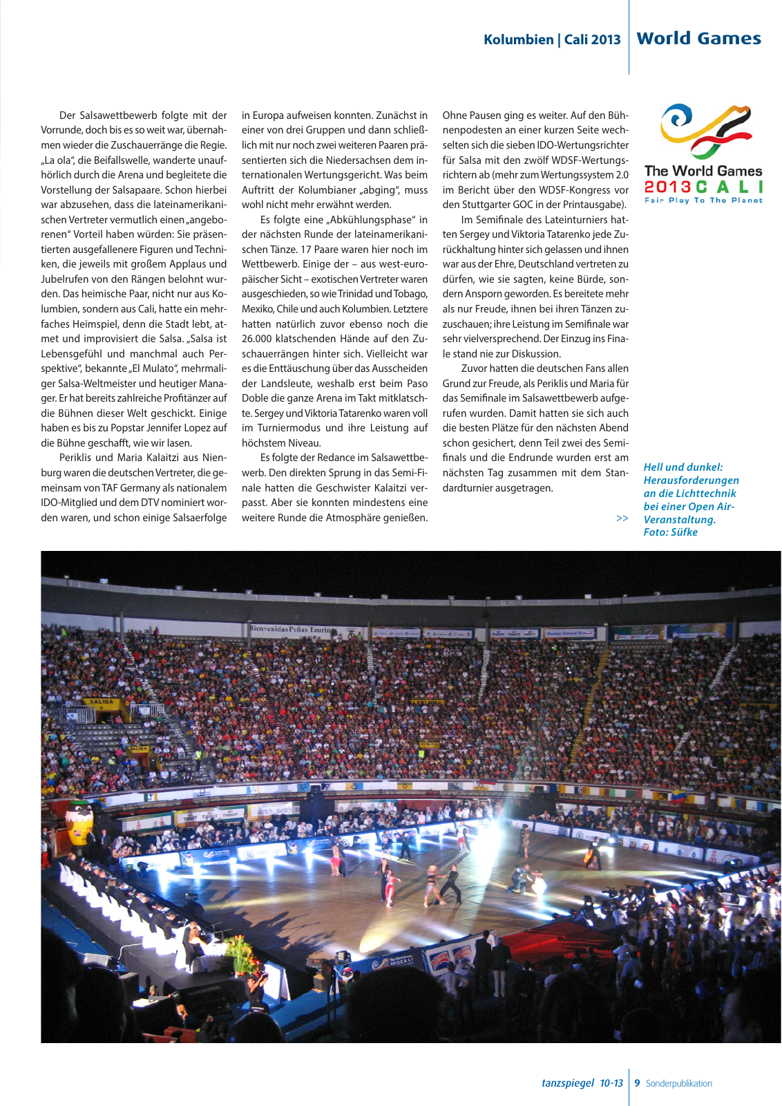 Vorschau TS World Games Cali 2013 Seite 9